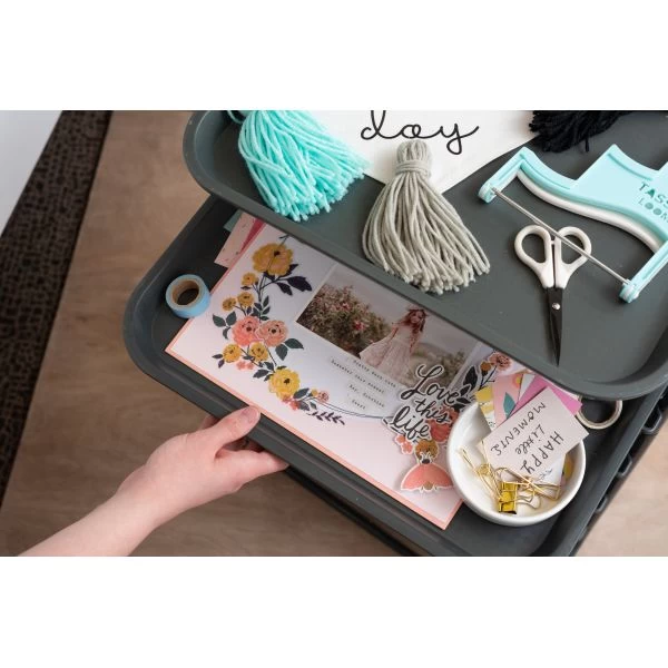 We R Memory Keepers Project Cart With 6 Removable Trays 7 We R Memory Keepers Project Cart With 6 Removable Trays - Image 5