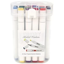 Nuvo Alcohol Markers 24/Pkg