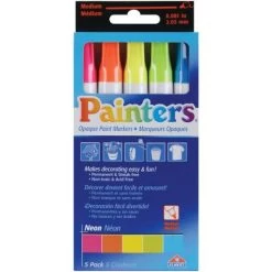 Elmer's Painters (R) Opaque Paint Markers Medium Point 5/Pk