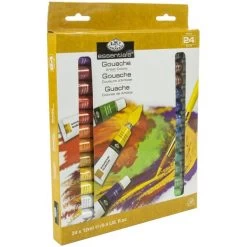 Gouache Acrylic Paints 12ml 24/Pkg -Professional Arts and Crafts Supplies Store 654fe459cc57d01a12bb07600909f7b5c6