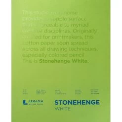 Stonehenge Paper Pad 11"X14" 15 Sheets/Pkg