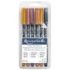 Realeather Crafts Leather Markers 6/Pkg -Professional Arts and Crafts Supplies Store 67c9c825b6a2ce7b8ae416e91ac78a27df