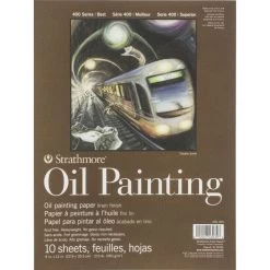 Strathmore 400 Series Oil Painting Pad 9"X12"