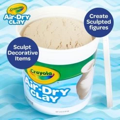 Crayola Air-Dry Clay 5lb -Professional Arts and Crafts Supplies Store 6d67278fc58e48a626bbfd011591feecb2