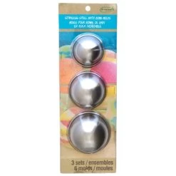 Life Of The Party Stainless Steel Bath Bomb Molds