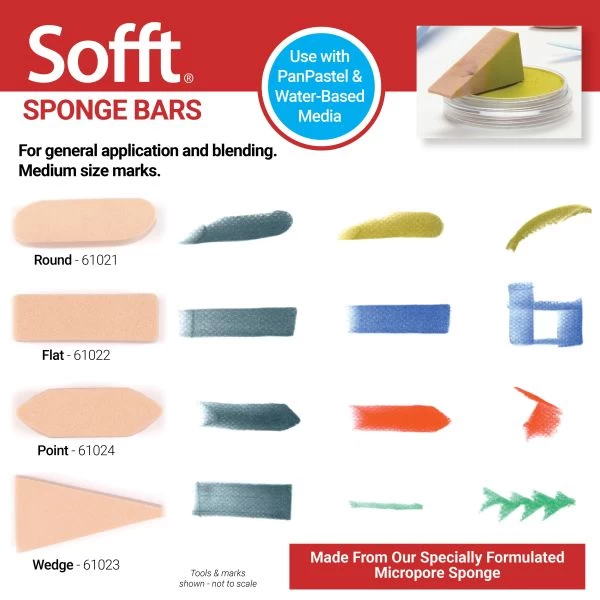 PanPastel Sofft Tools Combination Set 44/Pkg 5 PanPastel Sofft Tools Combination Set 44/Pkg - Image 3