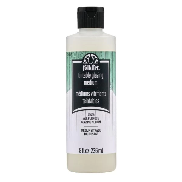 FolkArt Glazing Medium 8oz 3 FolkArt Glazing Medium 8oz