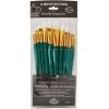 Royal Langnickel White Taklon Value Pack Brush Set -Professional Arts and Crafts Supplies Store 7d814a98e306fa331c0aa8da8e5f3b23c5