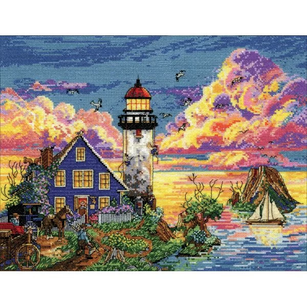 Design Works Counted Cross Stitch Kit 11"X14" 3 Design Works Counted Cross Stitch Kit 11"X14"