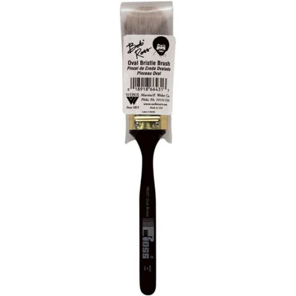 Bob Ross Oval Bristle Brush 3 Bob Ross Oval Bristle Brush
