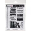 Darkroom Door Cling Stamps 7"X5" -Professional Arts and Crafts Supplies Store 8177d657e124385bf6f2cd797eac19b1ac