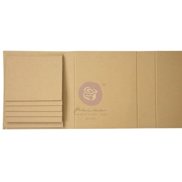 Prima Memory Hardware Chipboard Album 6.5"X8" 4 Prima Memory Hardware Chipboard Album 6.5"X8" - Image 2