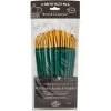 Royal Langnickel White Taklon Flat Value Pack Brush Set -Professional Arts and Crafts Supplies Store 857d0b379a82b2daea9ba62d6c2d9783fe