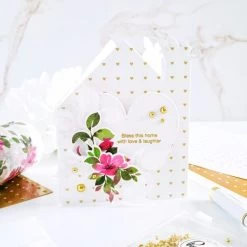 Pinkfresh Studio Stencils 4.25"X5.25" 5/Pkg -Professional Arts and Crafts Supplies Store 874ae6284c7e939693cd9a753c985c1ca4