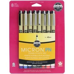 Pigma Micron PN Pens 05 .45mm 8/Pkg