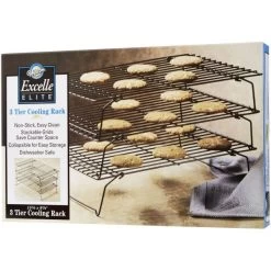 Excelle Elite 3-Tier Cooling Rack -Professional Arts and Crafts Supplies Store 89ec6f9d85cac52f5730fbf5da6636ab88