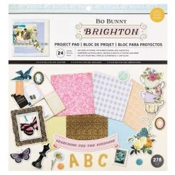 BoBunny Brighton Project Pad 12"X12"
