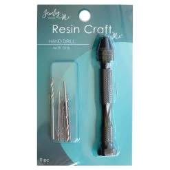 Resin Craft By Me Hand Drill With Bits 11/Pkg