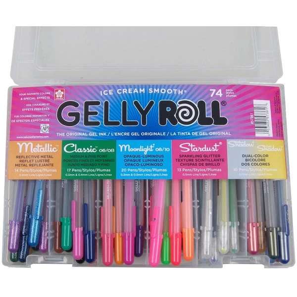 Gelly Roll Pens Gift Set 74/Pkg 3 Gelly Roll Pens Gift Set 74/Pkg