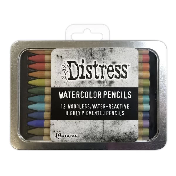 Tim Holtz Distress Watercolor Pencils 12/Pkg 3 Tim Holtz Distress Watercolor Pencils 12/Pkg