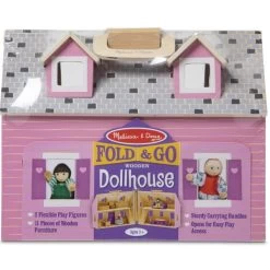 Melissa & Doug Fold And Go Dollhouse