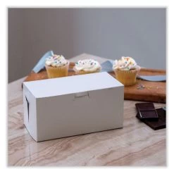 SCT White One-Piece Non-Window Bakery Boxes, Standard, 9 X 5 X 4, White, Paper, 250/Bundle 9 SCT White One-Piece Non-Window Bakery Boxes, Standard, 9 X 5 X 4, White, Paper, 250/Bundle -Professional Arts and Crafts Supplies Store 9c0003a72085f1503ba41c03a9536fe910