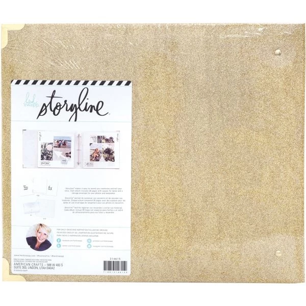 Heidi Swapp Storyline 3 D-Ring Album 12"X12" 8 Heidi Swapp Storyline 3 D-Ring Album 12"X12" - Image 6