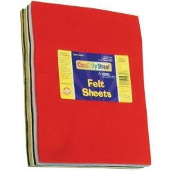 Pound Of Felt Assortment 9"X12" 42/Pkg