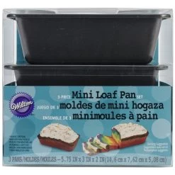 Mini Loaf Pans 3/Pkg