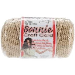 Bonnie Macrame Craft Cord 6mmX100yd