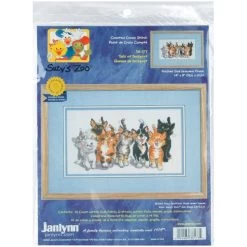 Janlynn/Suzy's Zoo Counted Cross Stitch Kit 14"X8"