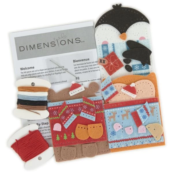 Dimensions Felt Applique Kit 2.75"X4" 3/Pkg 7 Dimensions Felt Applique Kit 2.75"X4" 3/Pkg - Image 5
