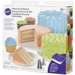 Deluxe Cake Decorating Set 46pcs -Professional Arts and Crafts Supplies Store a95ba1e01c4c045d4423693ffecbd0f701