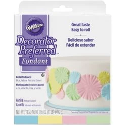 Decorator Preferred Fondant 4.4oz 4/Pkg