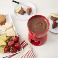 Ceramic Fondue Set -Professional Arts and Crafts Supplies Store ab09601b025df67042783ec3839856f0af