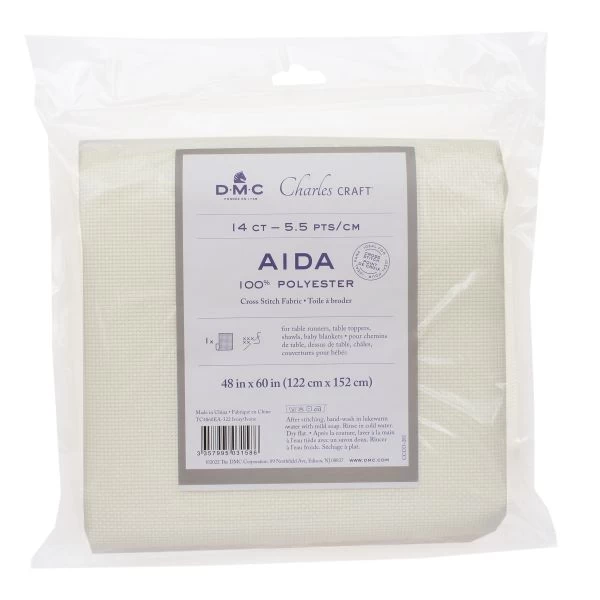 Charles Craft Polyester Aida 14 Count 48"X60" 3 Charles Craft Polyester Aida 14 Count 48"X60"
