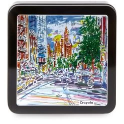 Crayola Signature Brush & Detail Dual-Tip Markers W/Tin -Professional Arts and Crafts Supplies Store b0e05c1f9cdd6c18e19c44033e5923e541