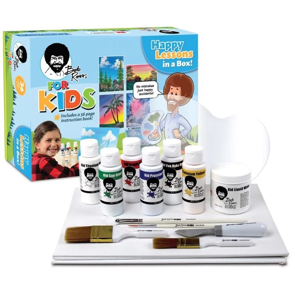 Bob Ross For Kids: Happy Lessons In A Box 5 Bob Ross For Kids: Happy Lessons In A Box - Image 3