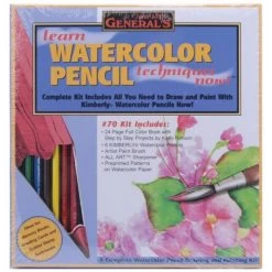 General Pencil Learn To Draw & Paint Watercolor Pencils