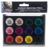 Cosmic Shimmer Iridescent Watercolor Palette Set 2 -Professional Arts and Crafts Supplies Store b2e1a06a66dfbb256fbd7d5d15efcc3671