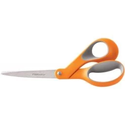 Fiskars Softgrip Bent Scissors 8"