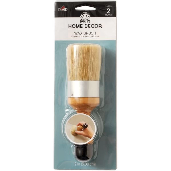 FolkArt Home Decor Wax Brush 3 FolkArt Home Decor Wax Brush