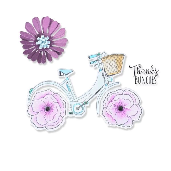 Sizzix Framelits Die & Stamp Set By Jen Long 4/Pkg 3 Sizzix Framelits Die & Stamp Set By Jen Long 4/Pkg