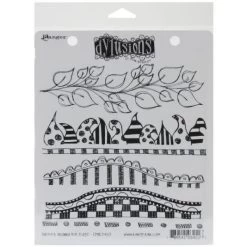 Dyan Reaveley's Dylusions Cling Stamp Collections 8.5"X7"