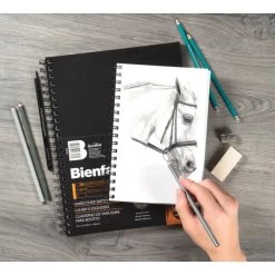 Bienfang Hardcover Spiral Sketch Book 9"X12" 8 Bienfang Hardcover Spiral Sketch Book 9"X12" -Professional Arts and Crafts Supplies Store b8adefbadf54c42d36931ce1f1c6dd0568
