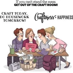 Art Impressions Girlfriends Clear Stamps