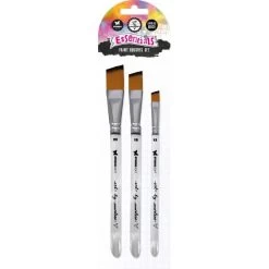 Art By Marlene Soft Nylon Brushes 3/Pkg