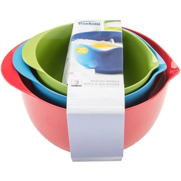 Melamine Mixing Bowl Set 3 Melamine Mixing Bowl Set