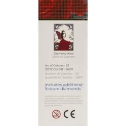 Diamond Dotz Diamond Art Kit 20.5"X26.8" -Professional Arts and Crafts Supplies Store be27bc5acec057ab06241c62e50d8f0855