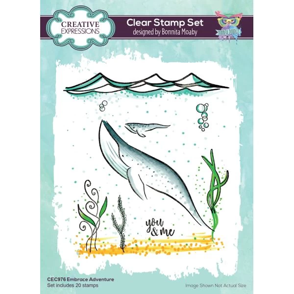 Creative Expressions A5 Clear Stamp Set By Bonnita Moaby 7 Creative Expressions A5 Clear Stamp Set By Bonnita Moaby - Image 5